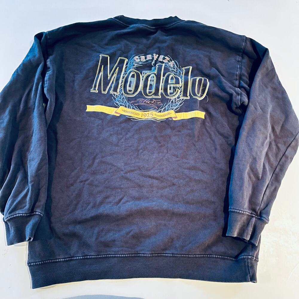 Official Modelo Beer black crewneck